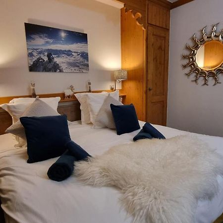 Arc 1950 Appartement De Standing Refuge Du Montagnard, Vue Incroyable Sur Le Montblanc, Skis Aux Pieds Acces Spa Et Piscine Les Arcs  エクステリア 写真