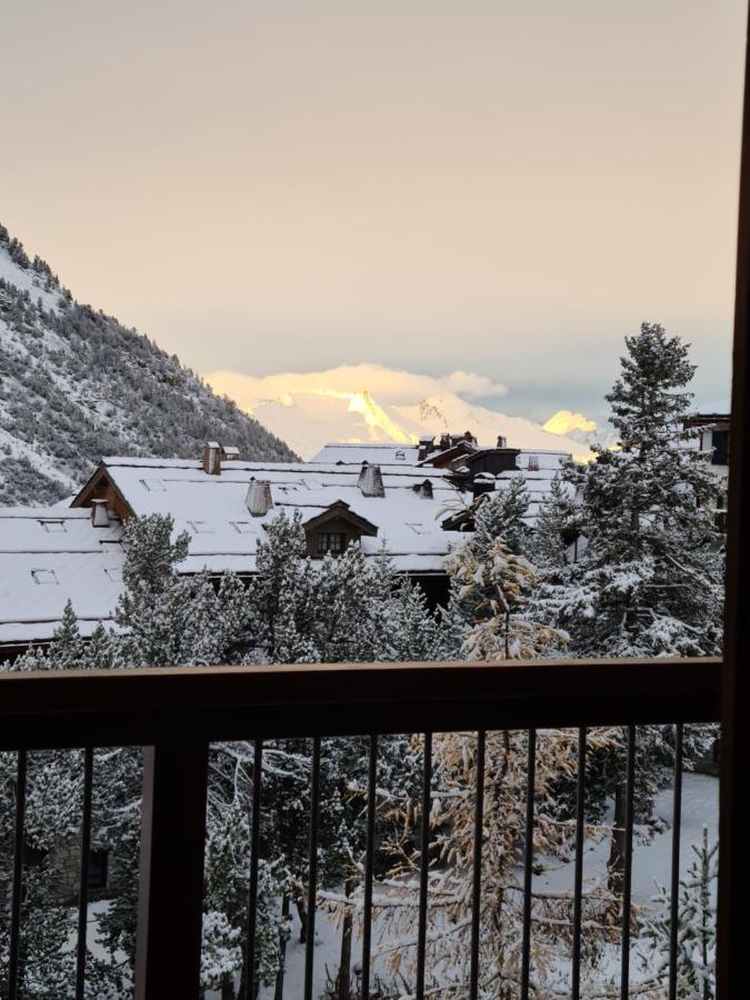 Arc 1950 Appartement De Standing Refuge Du Montagnard, Vue Incroyable Sur Le Montblanc, Skis Aux Pieds Acces Spa Et Piscine Les Arcs  エクステリア 写真